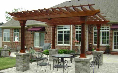 Breezy Hill Nursery Pergola