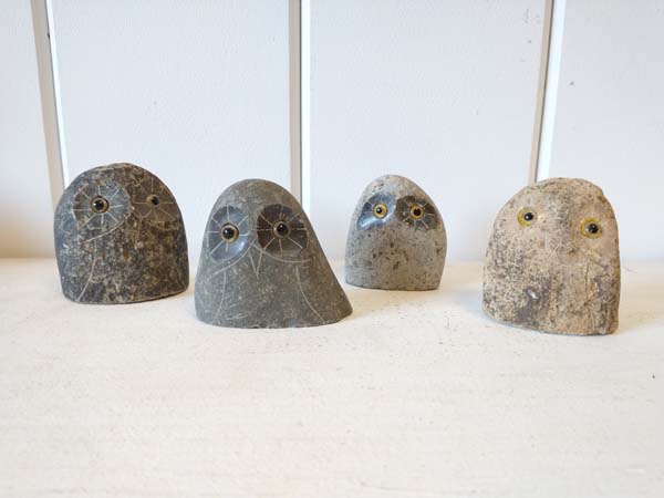 Granite Boulder Owl