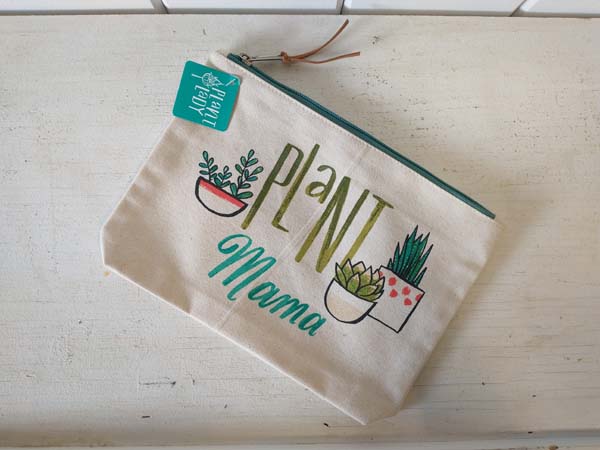 Studio M &quot;Plant Mama&quot; Canvas Pouch