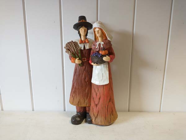 Resin Harvest Pilgrim Couple