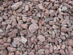 Ruby Red Granite 3/4&quot; (ton)